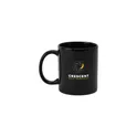 Variante noir - Mug en céramique personnalisable Kitty Mug 350 ml avec logo