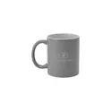 Variante gris - Mug en céramique personnalisable Kitty Mug 350 ml avec logo