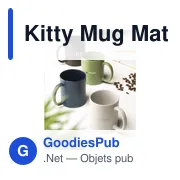 Mug en céramique personnalisable Kitty Mug Matt 350 ml avec logo - Miniature 4