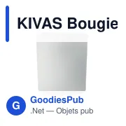 Bougie personnalisable en cire végétale 200 gr avec logo - Miniature 2