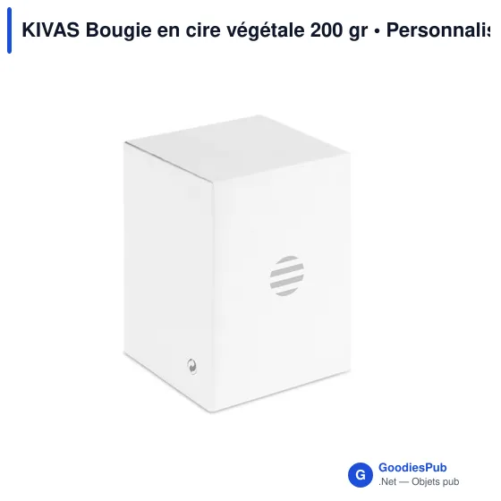 Bougie personnalisable en cire végétale 200 gr avec logo - Image 7