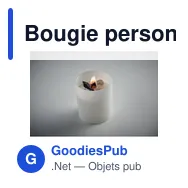 Bougie personnalisable en cire végétale 200 gr avec logo - Miniature 9