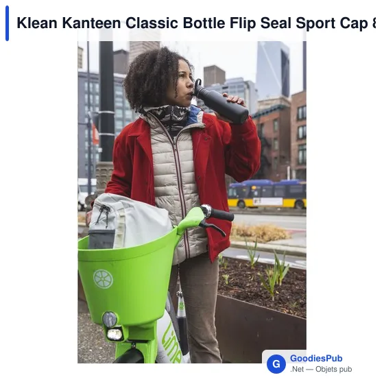 Gourde personnalisable Klean Kanteen Classic 800 ml avec logo - Image 7