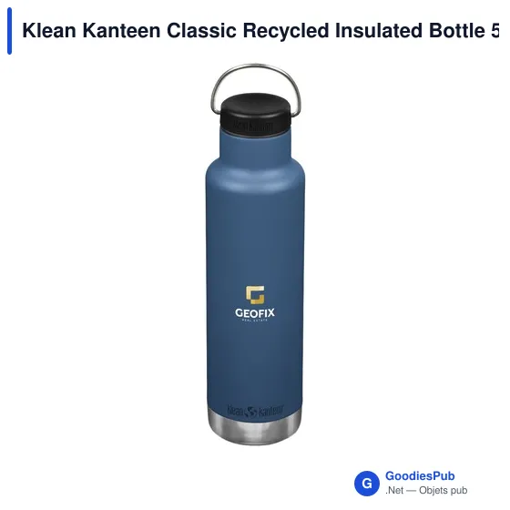 Bouteille isotherme personnalisable Klean Kanteen Classic 592 ml avec logo - Image 7