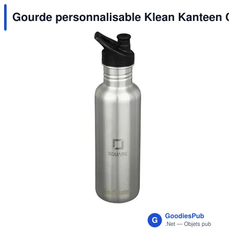 Gourde personnalisable Klean Kanteen Classic 800 ml avec logo