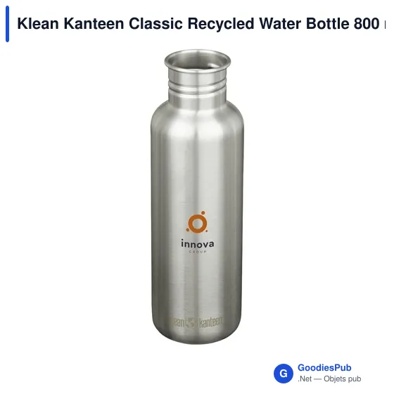 Klean Kanteen Classic Recycled Water Bottle 800 ml - Image 2