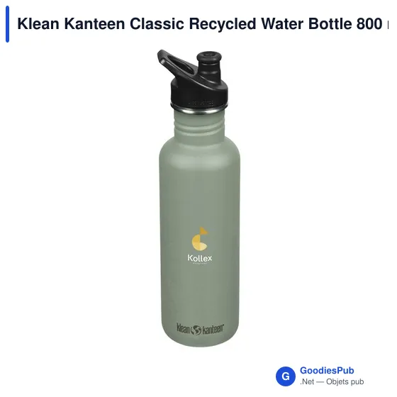 Klean Kanteen Classic Recycled Water Bottle 800 ml - Image 4