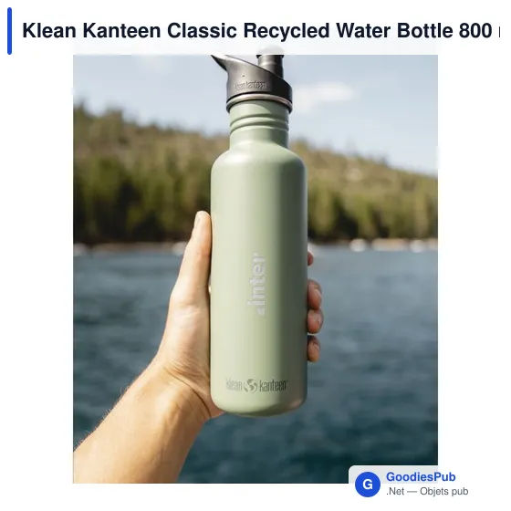 Klean Kanteen Classic Recycled Water Bottle 800 ml - Image 5