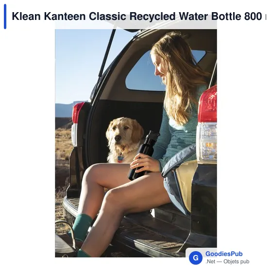 Klean Kanteen Classic Recycled Water Bottle 800 ml - Image 8