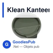 Gobelet isotherme personnalisable Klean Kanteen Rise 473 ml avec logo - Miniature 1