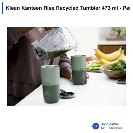 Gobelet isotherme personnalisable Klean Kanteen Rise 473 ml avec logo - Image 2