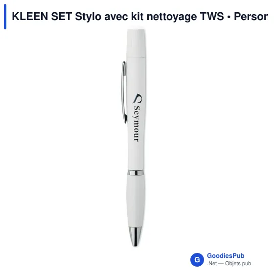 KLEEN SET Stylo avec kit nettoyage TWS - Image 3