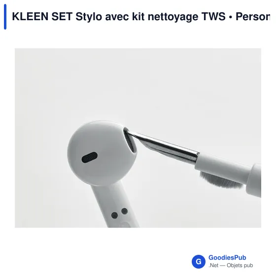 KLEEN SET Stylo avec kit nettoyage TWS - Image 7