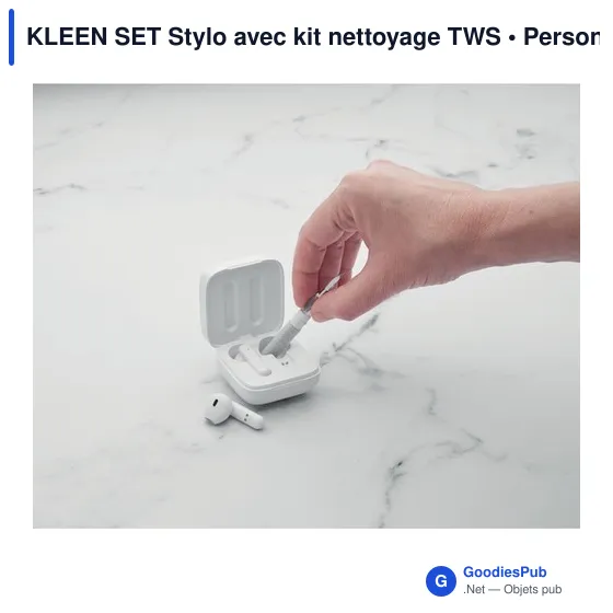 KLEEN SET Stylo avec kit nettoyage TWS - Image 10