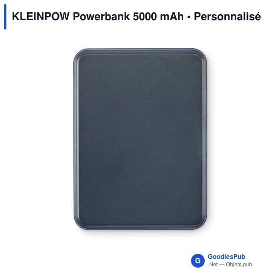 Powerbank personnalisable KLEINPOW 5000 mAh avec logo - Image 12