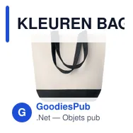 KLEUREN BAG Sac de plage toile 280gr/2 - Miniature 2