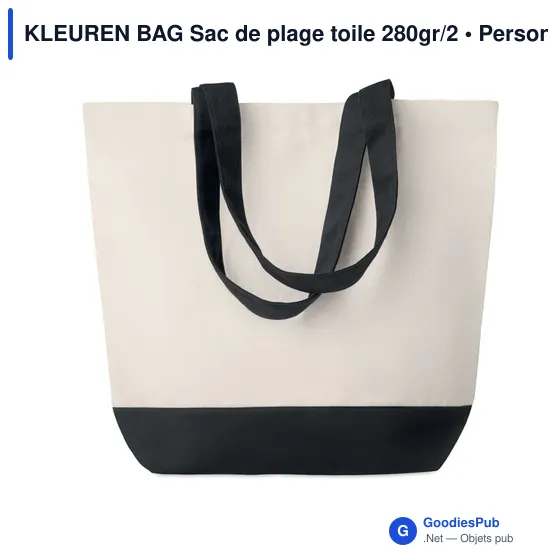 KLEUREN BAG Sac de plage toile 280gr/2 - Image 2
