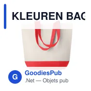 KLEUREN BAG Sac de plage toile 280gr/2 - Miniature 3