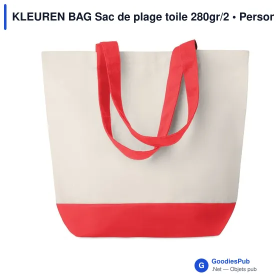 KLEUREN BAG Sac de plage toile 280gr/2 - Image 3