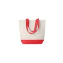 Variante rouge - KLEUREN BAG Sac de plage toile 280gr/2