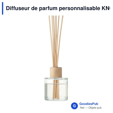 Diffuseur de parfum personnalisable KNOS avec logo