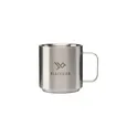 Variante argenté - Gobelet thermos personnalisable Knox Recycled Iso Mug 300 mlavec logo