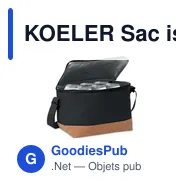 KOELER Sac isotherme 600D RPET - Miniature 2