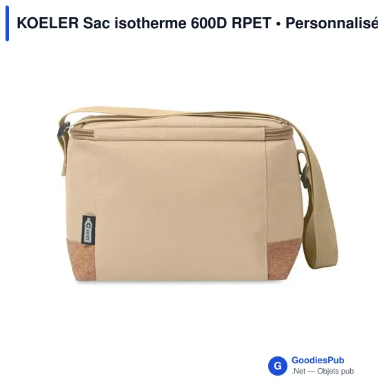 KOELER Sac isotherme 600D RPET - Image 11