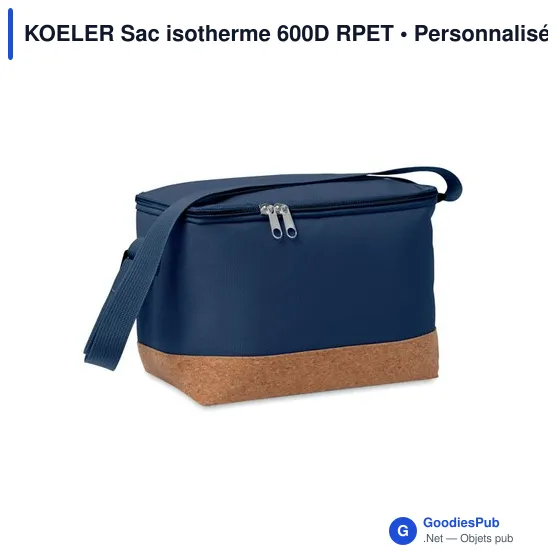 KOELER Sac isotherme 600D RPET - Image 12