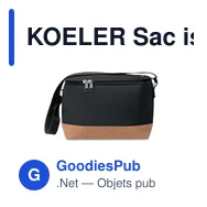 KOELER Sac isotherme 600D RPET - Miniature 3