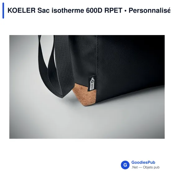 KOELER Sac isotherme 600D RPET - Image 4