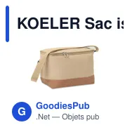 KOELER Sac isotherme 600D RPET - Miniature 6