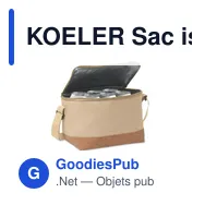 KOELER Sac isotherme 600D RPET - Miniature 7