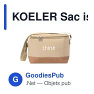 KOELER Sac isotherme 600D RPET - Miniature 8