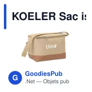 KOELER Sac isotherme 600D RPET - Miniature 9