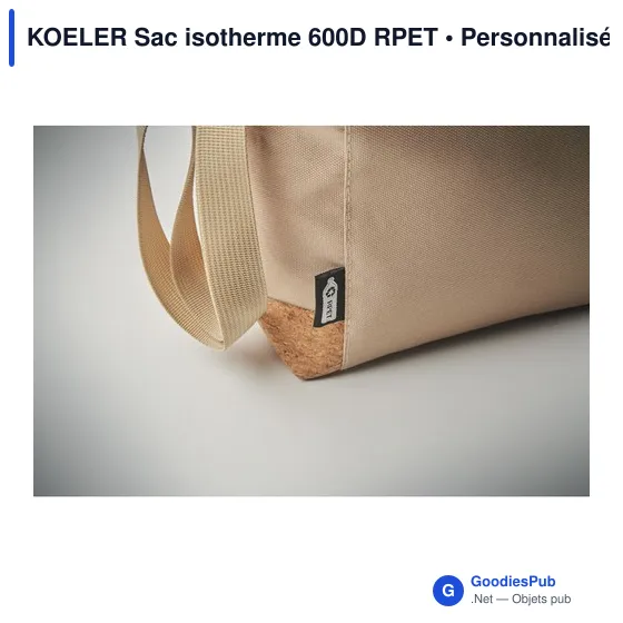 KOELER Sac isotherme 600D RPET - Image 10