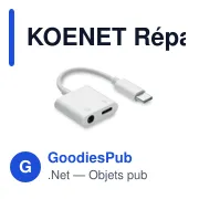KOENET Répartiteur audio ABS type C - Miniature 1