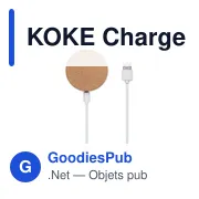 KOKE Chargeur sans fil rond 10W - Miniature 4