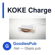 KOKE Chargeur sans fil rond 10W - Miniature 6