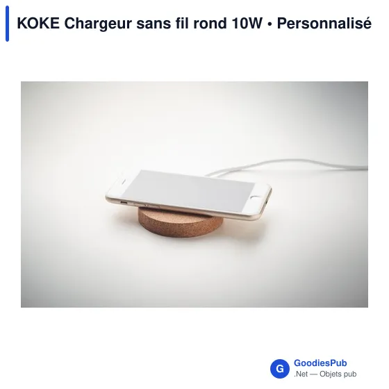 KOKE Chargeur sans fil rond 10W - Image 6
