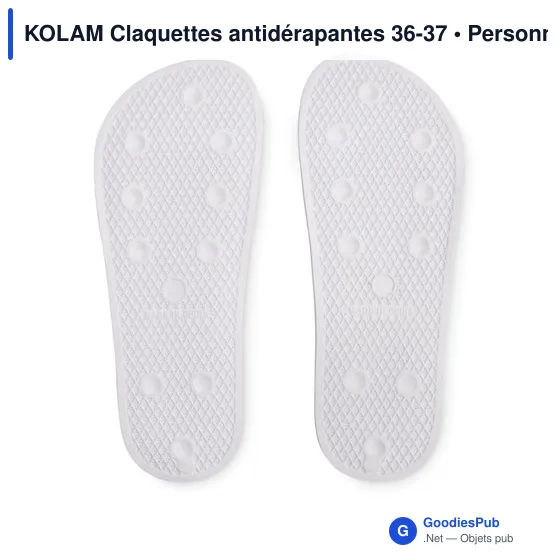 KOLAM Claquettes antidérapantes 36-37 - Image 2