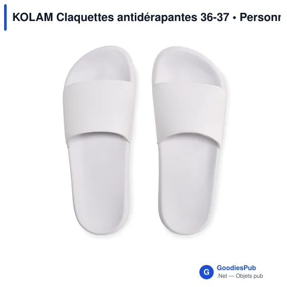 KOLAM Claquettes antidérapantes 36-37 - Image 3