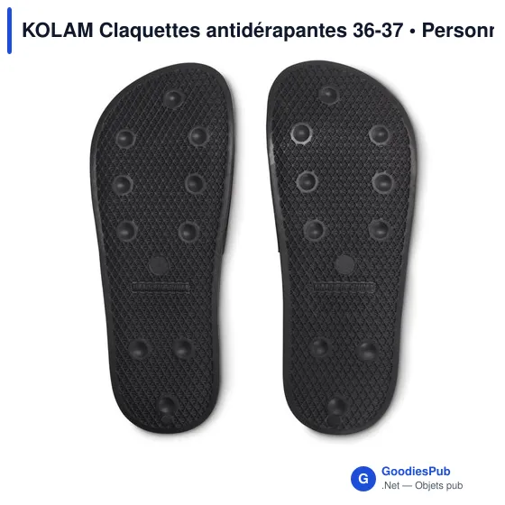 KOLAM Claquettes antidérapantes 36-37 - Image 5