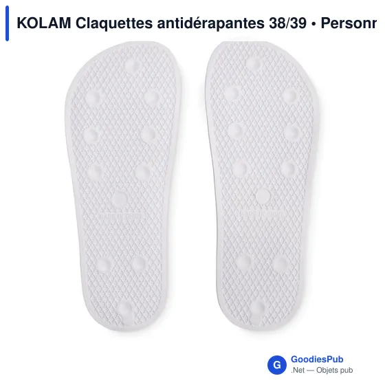 KOLAM Claquettes antidérapantes 38/39 - Image 5
