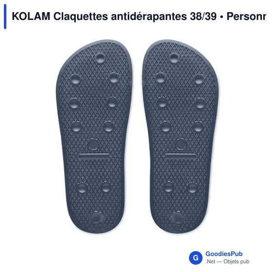 KOLAM Claquettes antidérapantes 38/39 - Image 8