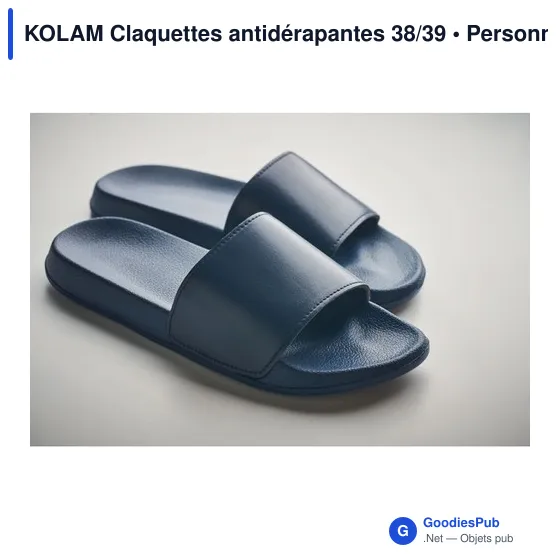 KOLAM Claquettes antidérapantes 38/39 - Image 10