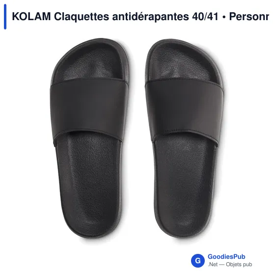 KOLAM Claquettes antidérapantes 40/41 - Image 7