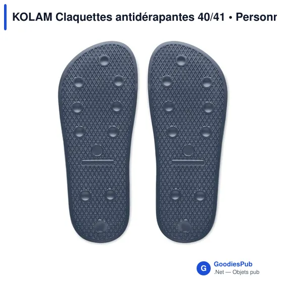 KOLAM Claquettes antidérapantes 40/41 - Image 9