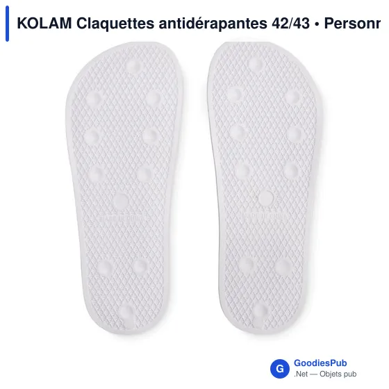KOLAM Claquettes antidérapantes 42/43 - Image 2