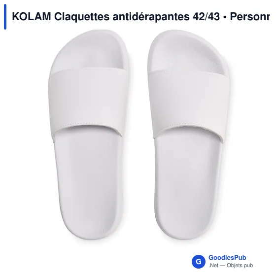 KOLAM Claquettes antidérapantes 42/43 - Image 3